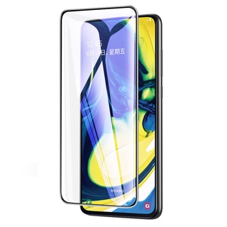 ฟิล์มกระจกนิรภัย สำหรับ Samsung Galaxy A80 ฟิล์มกระจกนิรภัยเต็มจอ