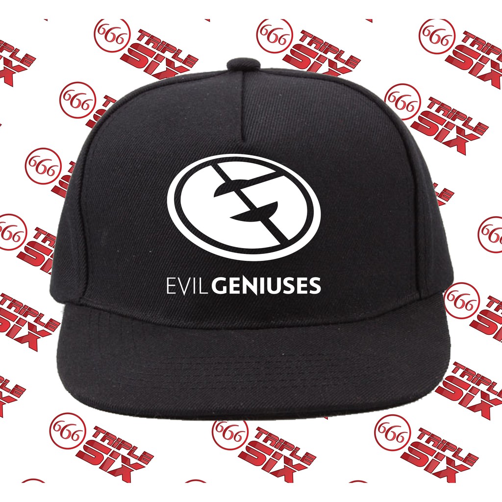 หมวก Snapback สําหรับเล่นเกมทีม Esports Evil Genius - ตํานานมือถือ PUBG