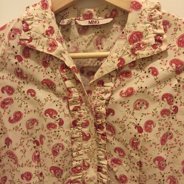 เสื้อ Vintage MNG ของแท้ มือสอง