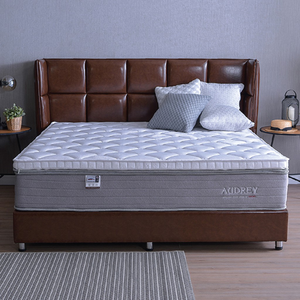 LUCKY mattress ที่นอนพ๊อคเก็ตสปริงเสริมยางพารา Intelligent  Pocket Spring Latex รุ่น  AUDREY