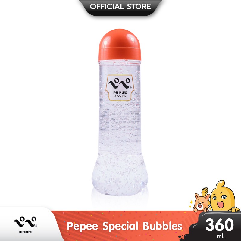 Pepee Special Bubbles เจลหล่อลื่นญี่ปุ่น สูตรน้ำแบบฟองสบู่ บรรจุ 1 ชิ้น (ขนาด 360 ml.)