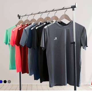 BCS SPORT เสื้อคอกลม เสื้อลำลอง แขนสั้น พิมพ์เฟล็ก UNISEX รหัส R702 BCS NANO MESH T-SHIRT