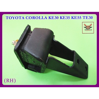 TOYOTA COROLLA KE30 KE35 KE55 TE30 TE31 TE51 TE55 ENGINE MOUTING RIGHT SIDE (RH) // ยางแท่นเครื่อง โคโรลล่า ข้างขวา สีดำ