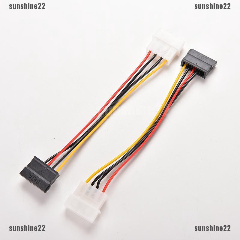 อะแดปเตอร์ฮาร์ดไดรฟ์ Sun 22 1 4 - Pin Ide Molex To 15 - Pin Serial Ata Sata