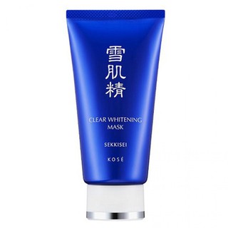 Kose Sekkisei Clear Whitening Mask โคเซ่ มาส์กดำ สูตรใหม่ 76ml.