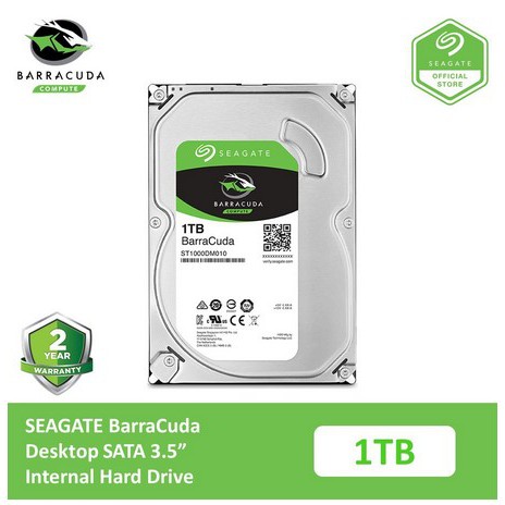 Seagate BarraCuda Hard Drive HDD SATA 6Gb/s   7200rpm 1TB / 2TB / 4TB 3.5" Internal Hard Disk for PC