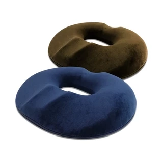 🔥ลดราคา! หมอนโดนัท เมมโมรี่โฟม ออกแบบตามหลักสรีระการนั่ง Ergonomic Donut Pillow, Seat Cushion (มี2สีให้เลือก)