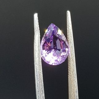 Amethyst Geniune Gemstone (Pear Shape) Color AA Size: 10x7 mm. (Code A132)