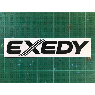 EXEDY สติ๊กเกอร์ติดรถยนต์ 1 ชิ้น