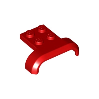 ชิ้นส่วนเลโก้ Lego Part Vehicle, Mudguard 4 x 3 x 1 with Arch Curved (28326) ราคา/ชิ้น