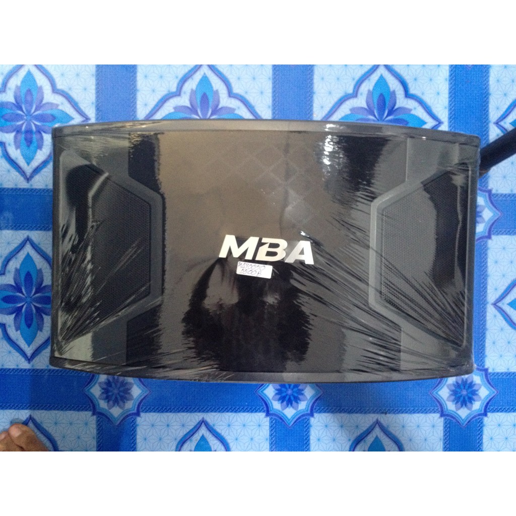 2 ตู้ Karaoke Speaker ตู้ลำโพงคาราโอเกะ 3 ทาง MBA Professional Sound 200W 8 OHM Freq 50Hz-18 Khz ดอก