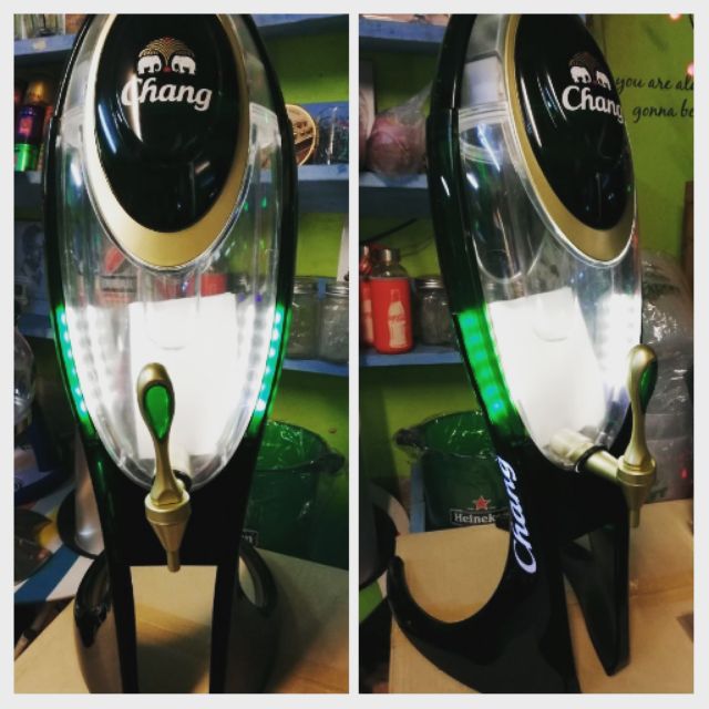 ทาวเวอร์เบียร์ช้าง Beer Tower Chang รุ่นใหม่ ทรงแค๊ปซูล | Shopee Thailand