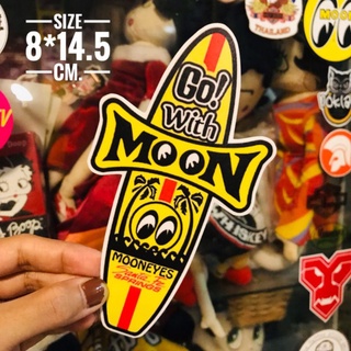 #Stickersตกแต่งรถMooneyes🔥สติ๊กเกอร์PVCเคลือบด้านกันน้ำกันรอยอย่างดีลอกมาไม่ทิ้งคราบกาว✔️