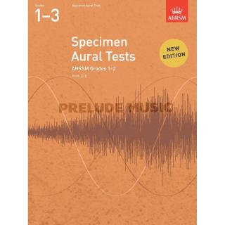 ABRSM Specimen Aural Tests - Grades 1-3 (9781848492516)