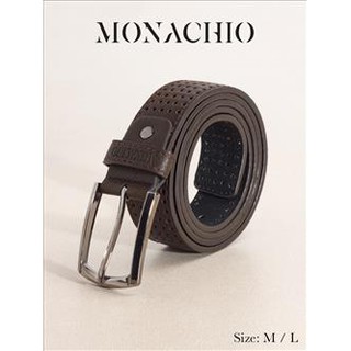 MONACHIO เข็มขัดหนังสำหรับท่านชาย