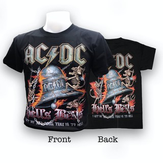 เสื้อยืดวงร็อค (AC/DC)