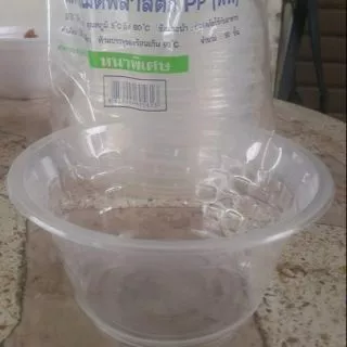 ถ้วยพลาสติก เบอร์ 52 แบบใช้ครั้งเดียว สะดวก สะอาด ราคาประหยัด แพคละ50ใบ
