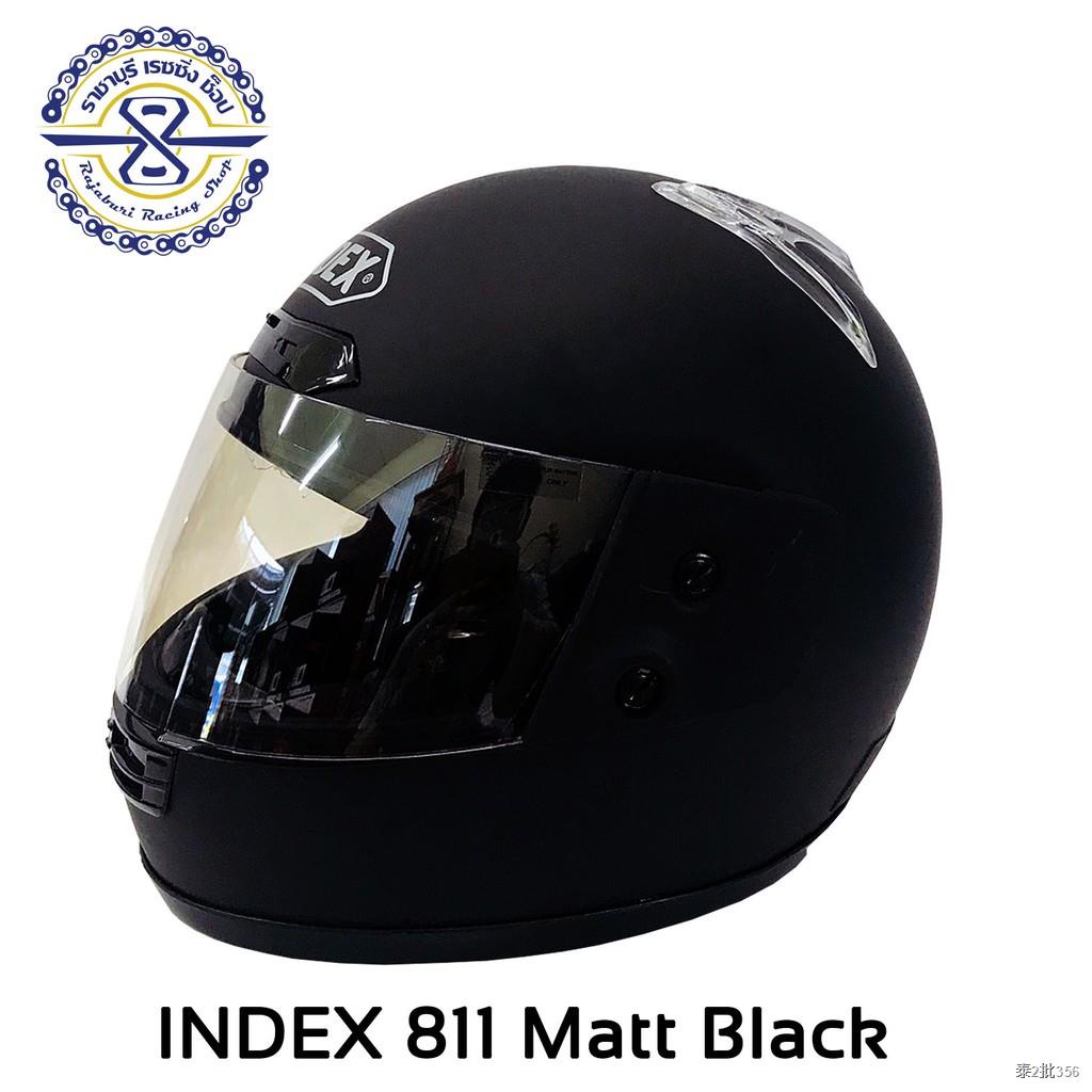 หมวกกันน็อค INDEX รุ่น 811 สีพื้น มีให้เลือก 3 สี