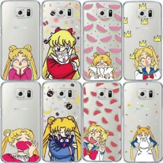 เคสโทรศัพท์ เซเลอร์มูน มี8แบบ Samsung รุ่น S4 S5 S6 S6+ S6Edge+ S7 S7Edge