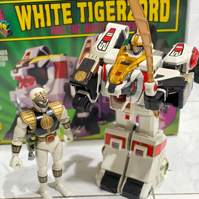 Bandai Power Ranger White Tigerzord สภาพดีมาก