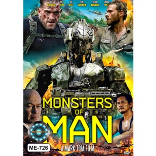 DVD หนังใหม่ เสียงไทยมาสเตอร์ Monsters of Man จักรกลพันธุ์เหี้ยม