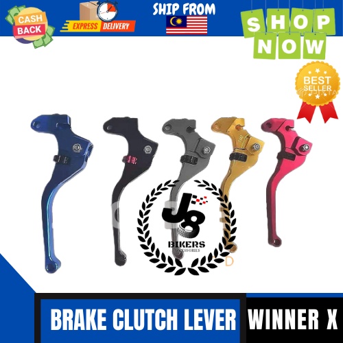 YAMAHA HONDA RS150 V1 V2 WINNER X RSX 150 Y150ZR LC135 R15 V3 CLUTCH ALLOY BRAKE CLUTCH LEVER .