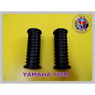 ยางพักเท้าหน้า YAMAHA Y80M (ยาว) Front​ Foot​ Peg​ Set