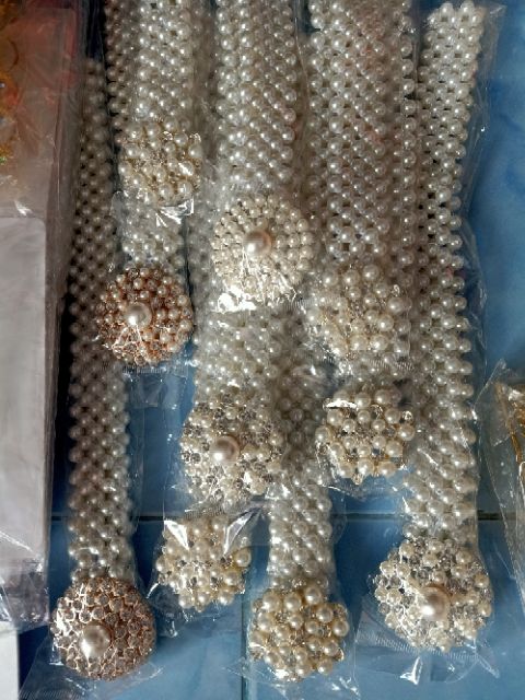 เครื่องประดับ ชุดสร้อยคอไข่มุก เครื่องประดับไข่มุก ต่างหูหนีบมุก เข็มขัดมุก ราคา ถูกที่สุด ดีลบีเคเค แกลเลอรีภาพที่ 7