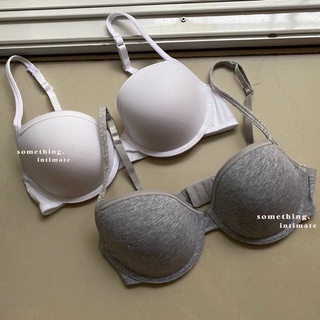 Marks &amp; Spencer บราชั้นใน โฟมบาง ใส่สบาย ขนาดใหญ่ สีขาว สําหรับ DD E F 36D 36DD 36E 38D 38DD 38E 40D 40DD 40E 38F 42B 42C ตัวส่งออกซ้าย ขนาดใหญ่ 42d 42DD 42E 44B 44C 44DPlus
