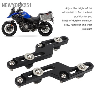 Newyork251 ชุดเมาท์ยึดกระจกหน้ารถจักรยานยนต์ แบบเปลี่ยน สําหรับ Suzuki V‐Strom Dl650 2017‐2020