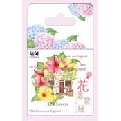 สติ๊กเกอร์ซีล Diy สําหรับติดตกแต่งกล่องภาษาจีน 50 ชิ้น/กล่อง