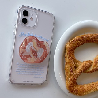 🥨Pretzel Griptok ติดโทรศัพท์ขนมเพรทเซล เข้ากับเคสทุกลาย ฐานใส l plaifah.postcard