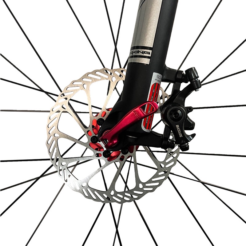 ☑♈BUCKLOS Mechanical Brakes Mountain Bicycle Brake Caliper MTB Front Rear Road Bike Line Pulling