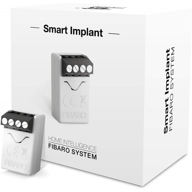 FIBARO Smart Implant อุปกรณ์เสริมสำหรับแปลงสัญญาณจากเซ็นเซอร์จากระบบอื่นให้เป็นระบบ Z-wave รองรับคลื
