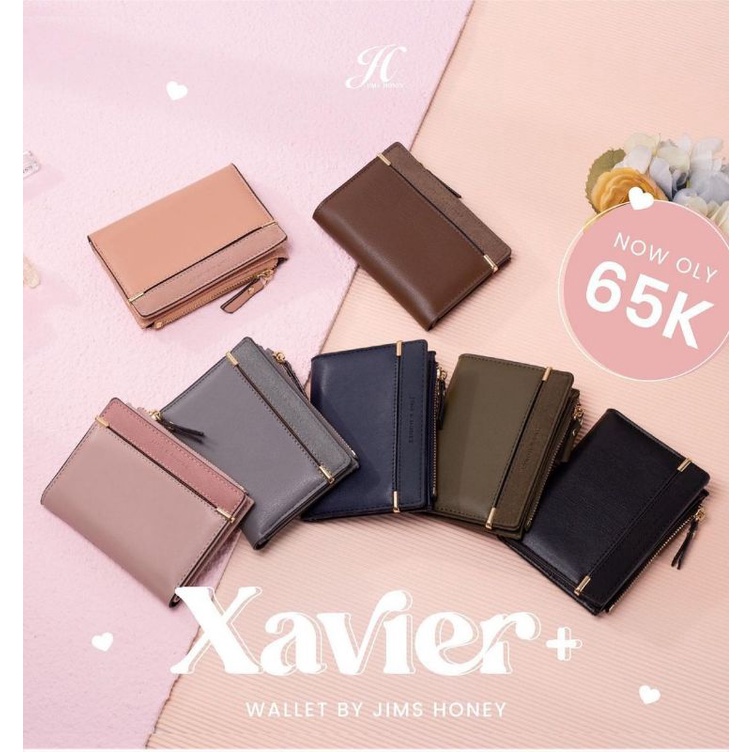 Jims Honey - Xavier Wallet Xavier Jims Honey กระเป๋าสตางค์ผู้หญิงแบบพับ