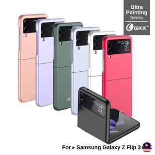 Gkk Samsung Galaxy ZFlip 3 Z Flip 3 เคสโทรศัพท์ แบบบางพิเศษ PP PC เคสป้องกัน [บางพิเศษ]