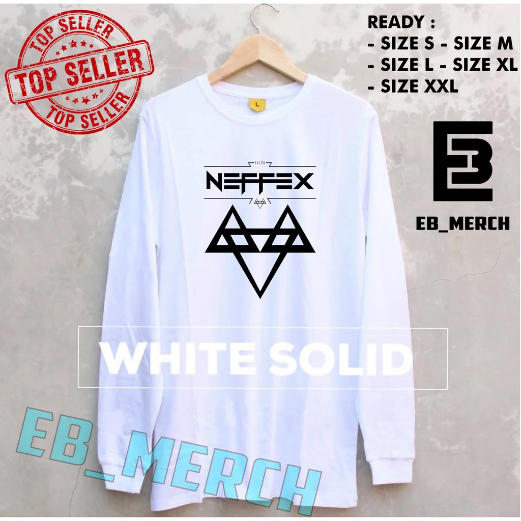 นําเข้าคุณภาพ!!! เสื้อยืด NEFFEX MUSIC LONG-SLEEVED EB_MERCH