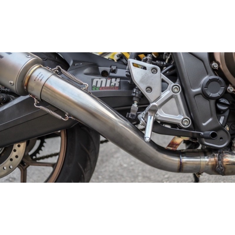 ถูกสุด!! สลิปออนสแตนเลสงานดัด 2.5 นิ้ว CBR650 / CB650 - รูปที่ 5