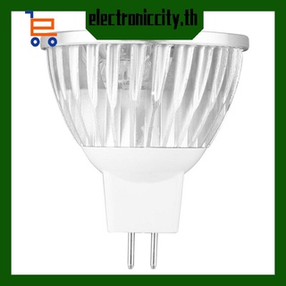 หลอดไฟสปอตไลท์ Led MR16 4W 12V สีขาว โฟกัสดาวน์ไลท์