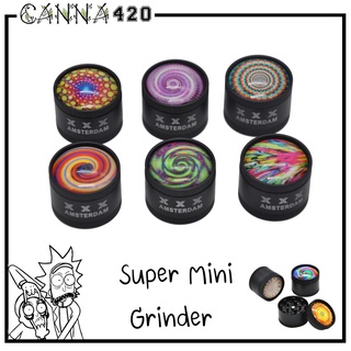 ที่บด Grinder 3D จิ๋ว ที่บดจิ๋ว ขนาด 30mm / 50mm เครื่องบดสมุนไพร Grinder 420 ขนาดพกพา จิ๋วแต่แจ๋ว