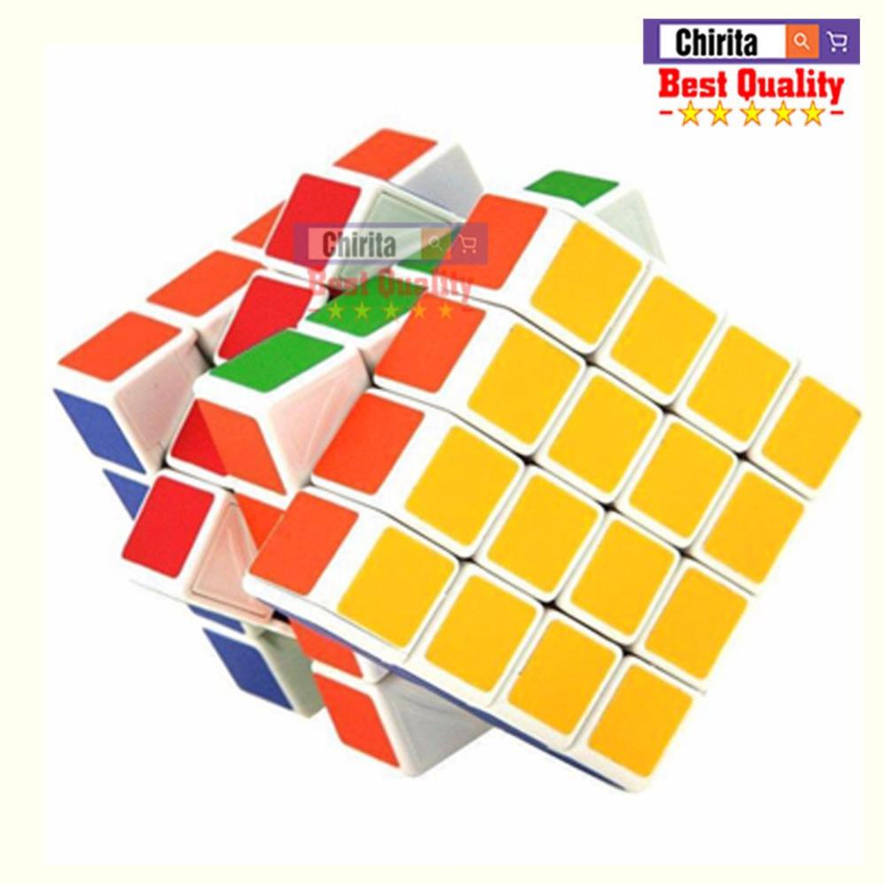 Rubik 4x4 Magic Cube ขอบสีขาว - ตัวแปร Rubik 4x4x4 - ความเร็วการหมุนระดับมืออาชีพ