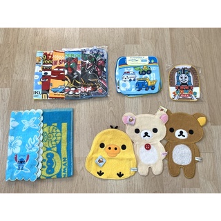 ✨สินค้ามือหนึ่ง✨   ผ้าเช็ดหน้าขนหนู Kamen/Rilakkuma/Ranabouts/Tenno (นำเข้าจากญี่ปุ่น🇯🇵)