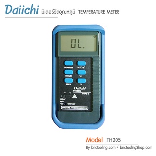 มิเตอร์วัดอุณหภูมิ ,TEMPERATURE METER,Daiichi,TH205