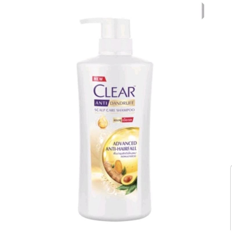 Clear เคลียร์ แชมพู แอนตี้แดนดรัฟ สูตรเย็นAdvance(เหลือง)ตามปก สูตรอื่นแจ้งทางแชท