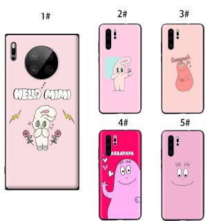 Barbapapa เคสนิ่ม เนื้อซิลิโคน Huawei P30 Pro P Nova 2 4 Lite Smart