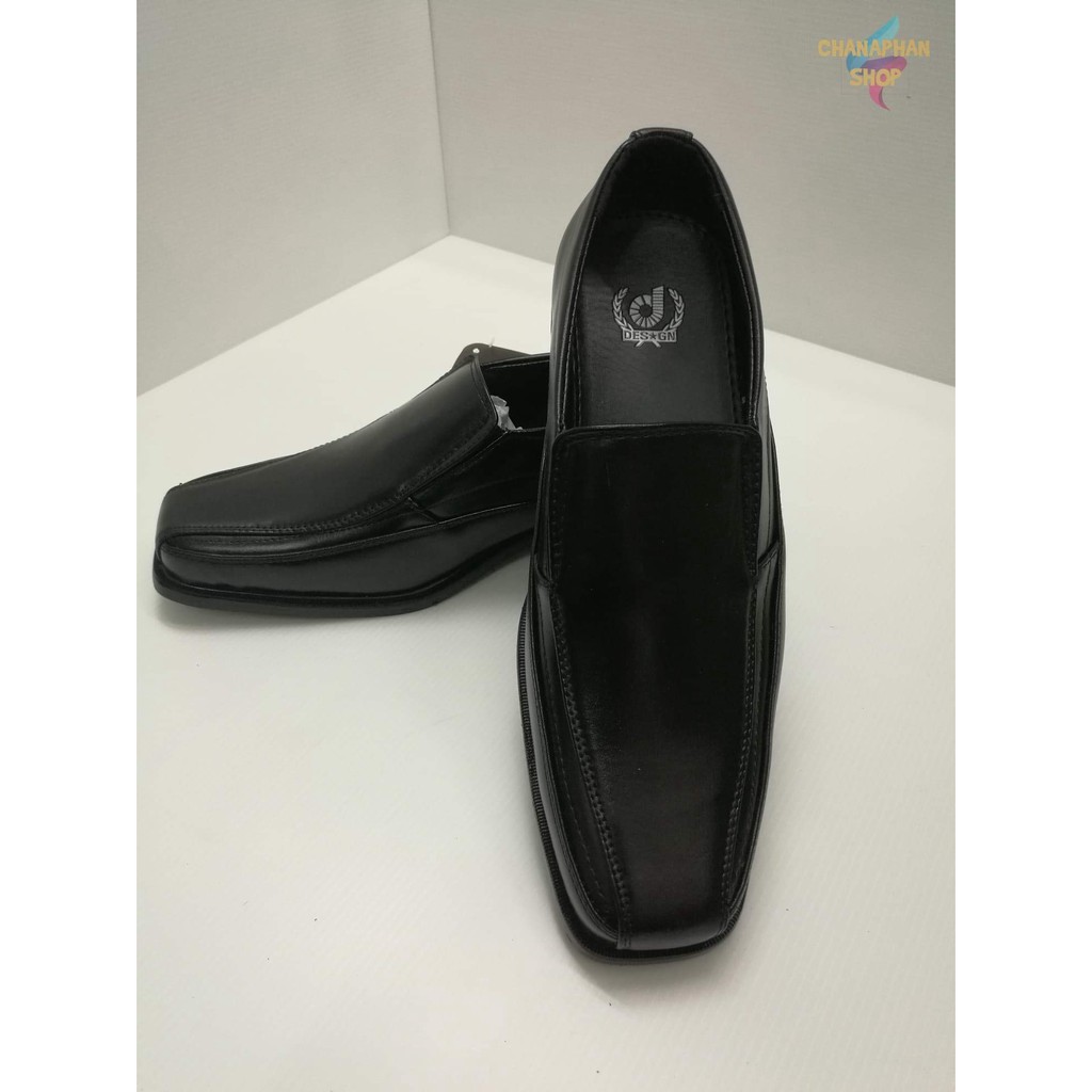 รองเท้าหนังคัชชู ผู้ชายสีดำ CSB รุ่นBZ026 งานดี ทรงสวยใส่ทน size 39-45