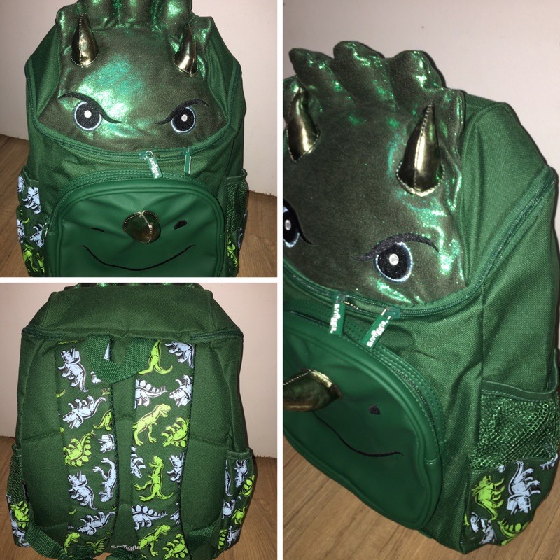 Smiggle Junior Backpack Grr Purr Dino & Meow