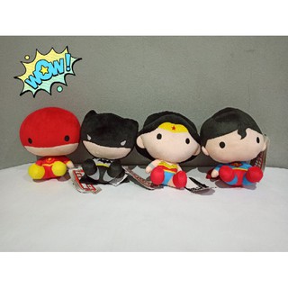 ตุ๊กตา Justice League เซท4ตัวท่านั่ง ขนาด7นิ้ว !!!