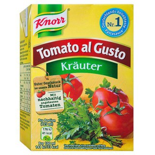 Knorr Tomato Algusto Krauter 370 G  คนอร์มะเขือเทศอัลกุสโตครอเตอร์ 370 กรัม