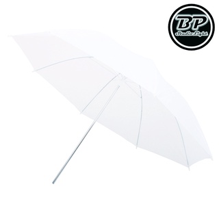 ร่มแฟลช ร่มถ่ายภาพ ร่มไฟ ร่มทะลุ Umbrella White Diffuser  ขนาด 85 cm